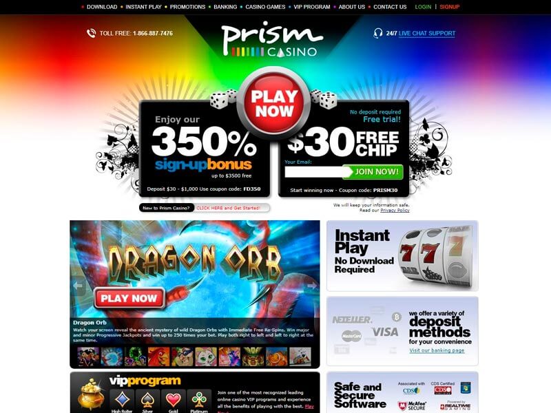 Prism Casino Instant Play