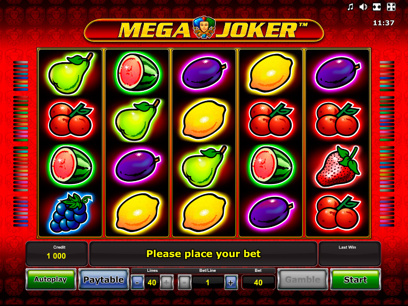 mega joker slot machine locations