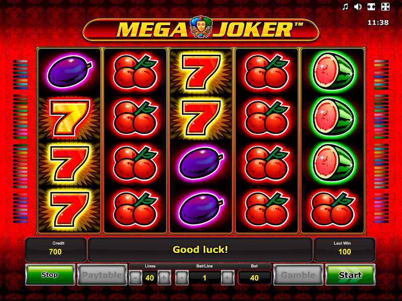 mega joker slot game